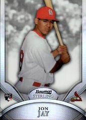 Jon Jay [Refractor] #46 Baseball Cards 2010 Bowman Sterling Prices