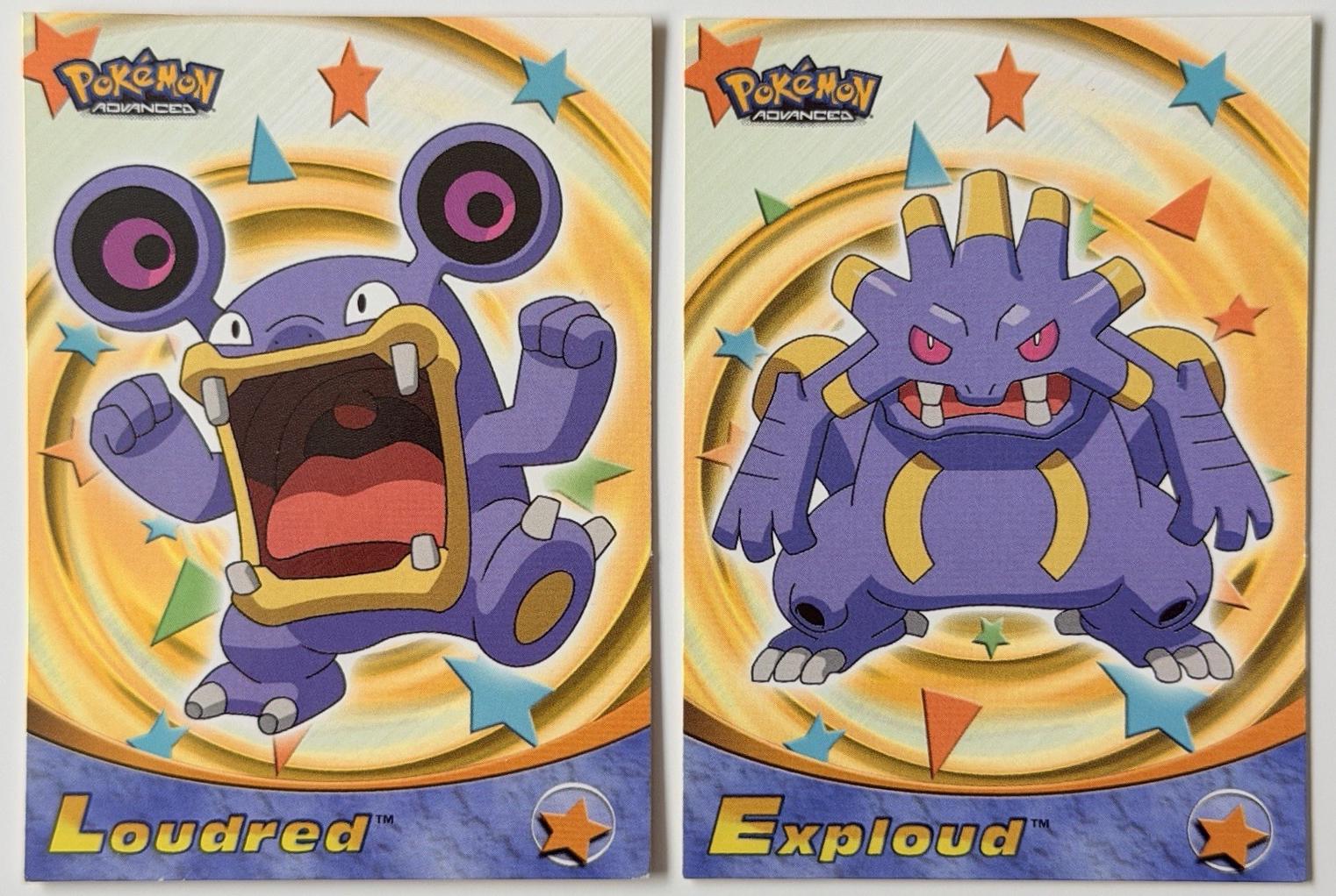 Loudred #50 from Pokemon 2003 Topps Advanced