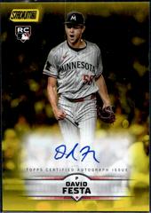 David Festa [Yellow] #SCBA-DF Prices | 2025 Topps Stadium Club