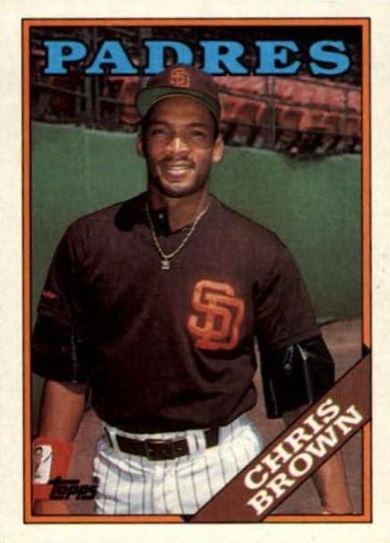 Chris Brown #568 Baseball Cards 1988 Topps