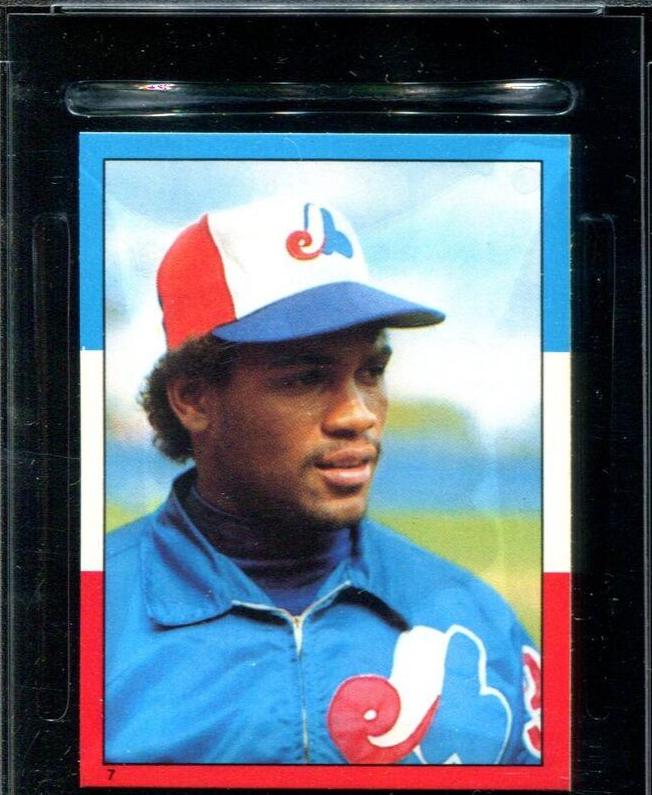 Tim Raines #7 Baseball Cards 1982 Topps Stickers
