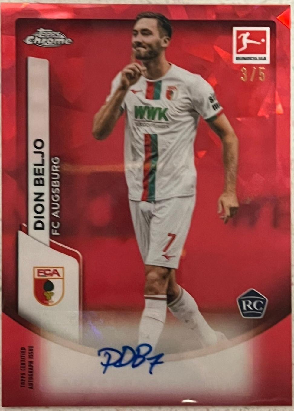 Dion Beljo [Red Refractor] #BCA-DB