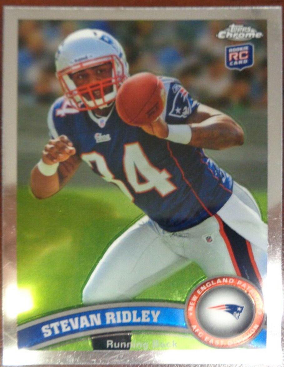 Stevan Ridley #193 Football Cards 2011 Topps Chrome