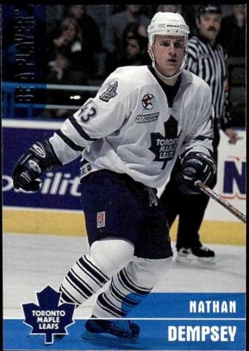 Nathan Dempsey #306 Hockey Cards 1999 Be a Player Memorabilia