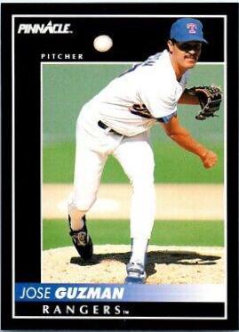 Jose Guzman #98 Baseball Cards 1992 Pinnacle