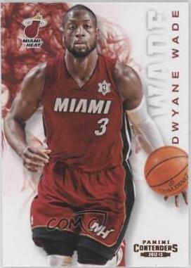 Dwyane Wade #139 Basketball Cards 2012 Panini Contenders