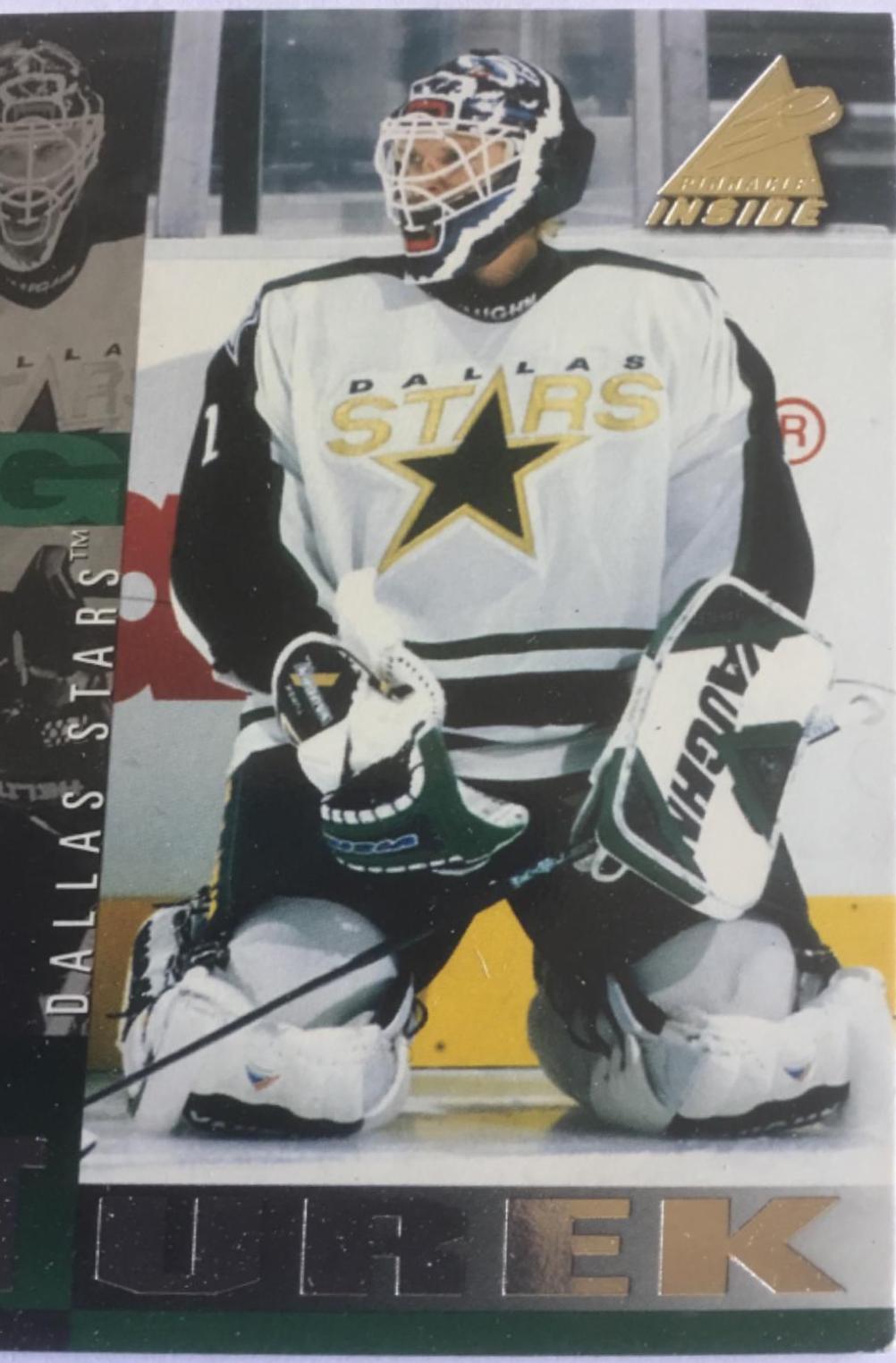 Roman Turek #79 Hockey Cards 1997 Pinnacle Inside