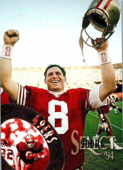 Steve Young #36 Football Cards 1994 Panini Select