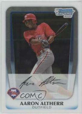 Aaron Altherr #BCP112 Baseball Cards 2011 Bowman Chrome Prospects
