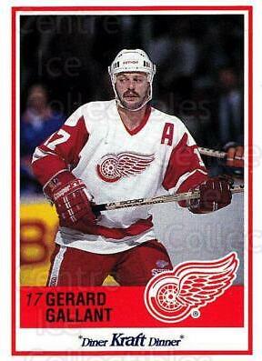 Gerard Gallant #14 Hockey Cards 1990 Kraft