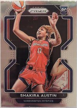 Shakira Austin #183 Basketball Cards 2022 Panini Prizm WNBA