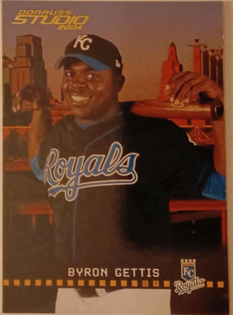 Byron Gettis #96 2004 Donruss Studio Baseball