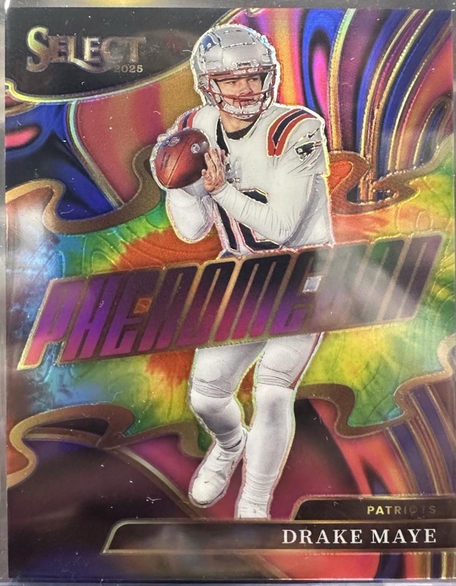 Drake Maye [Tie-Dye Prizm] #19