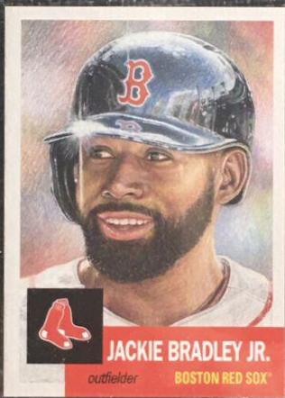 Jackie Bradley Jr. #9 Baseball Cards 2018 Topps Living