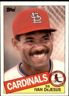 Ivan DeJesus #30T 1985 Topps Traded Baseball