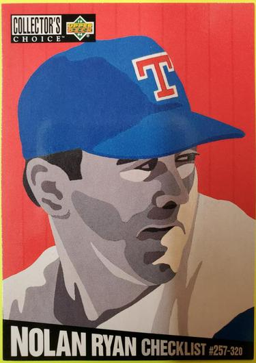 Nolan Ryan #320 Cover Art