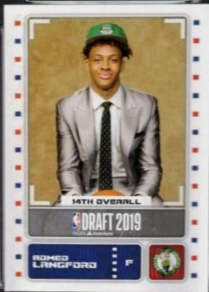 Romeo Langford #92 Basketball Cards 2019 Panini Stickers