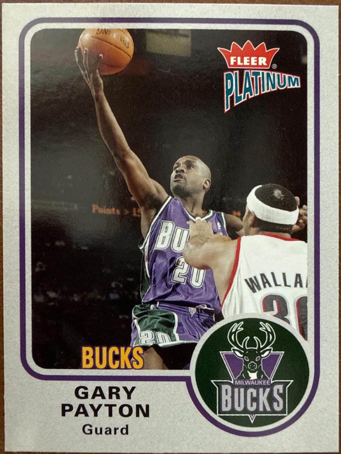Gary Payton #96 2002-03 Fleer Platinum Basketball