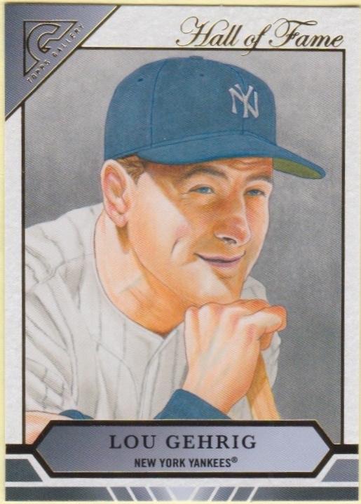 Lou Gehrig #HOFG-1 Baseball Cards 2020 Topps Gallery Hall of Fame
