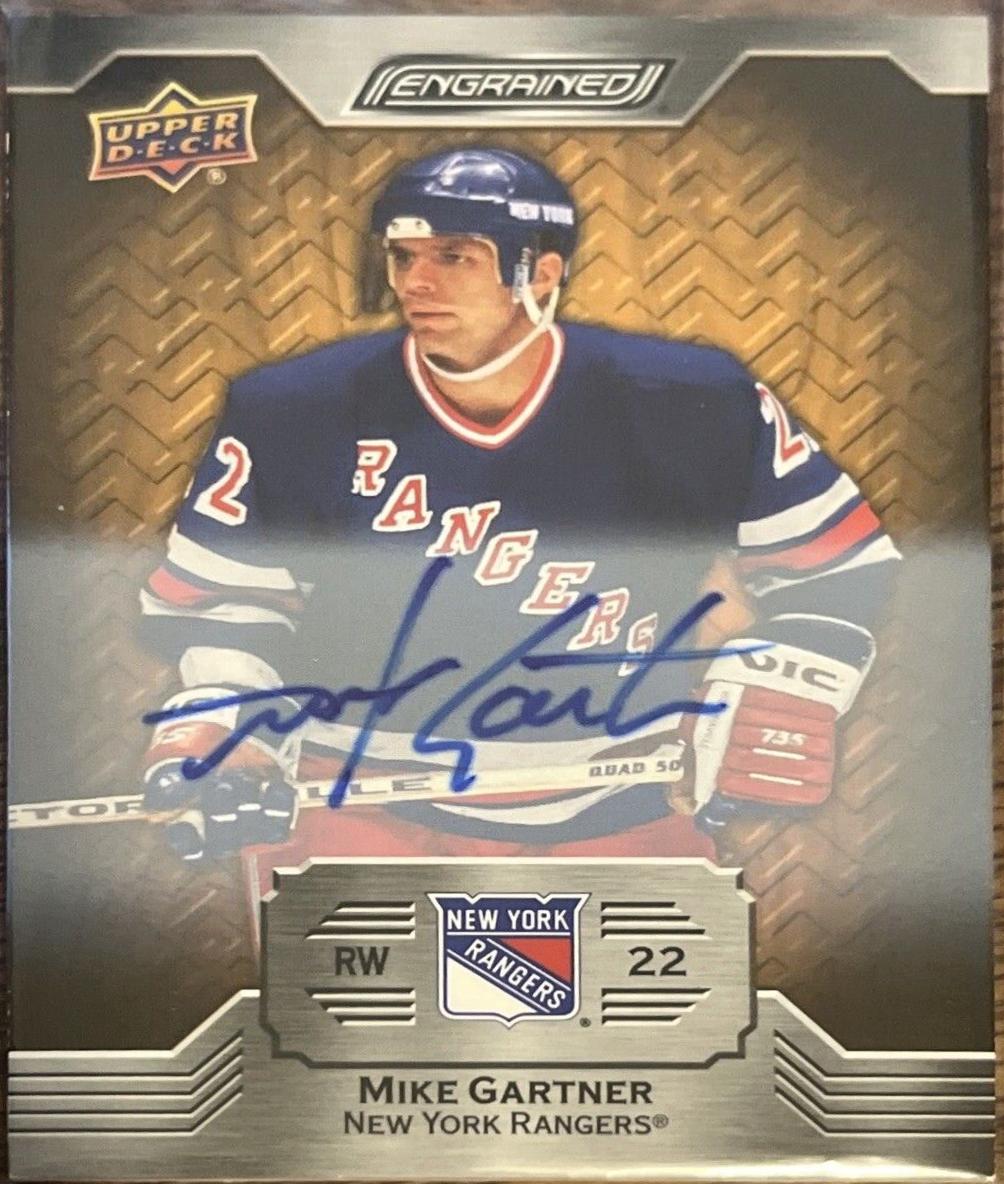 Mike Gartner [Autograph] #89