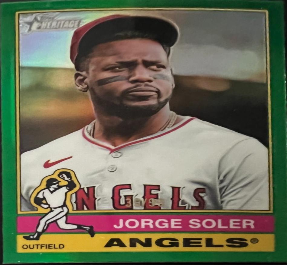 Jorge Soler [Green Chrome Variation] #13