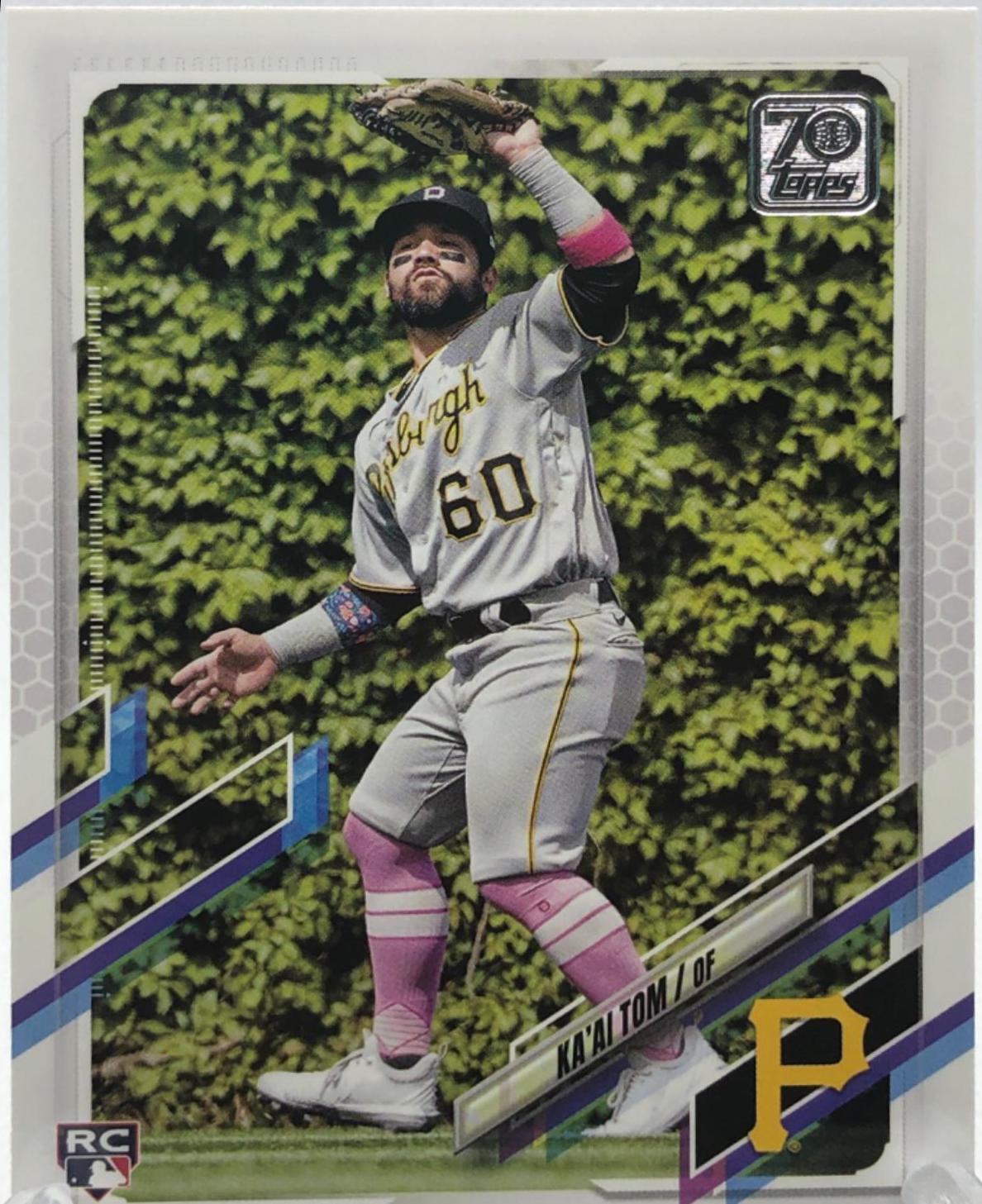 Ka'ai Tom #US152 Baseball Cards 2021 Topps Update