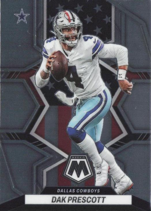 Dak Prescott #258 Football Cards 2022 Panini Mosaic