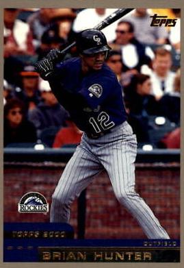 Brian Hunter #T118 Baseball Cards 2000 Topps Traded