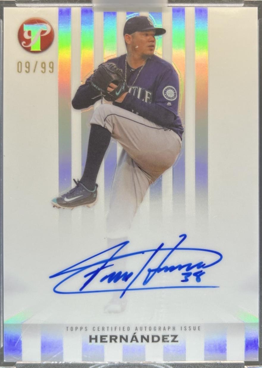 Félix Hernández #SS-FH 2026 Topps Pristine Baseball Spotless Signatures