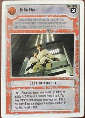 On The Edge Star Wars CCG Premiere