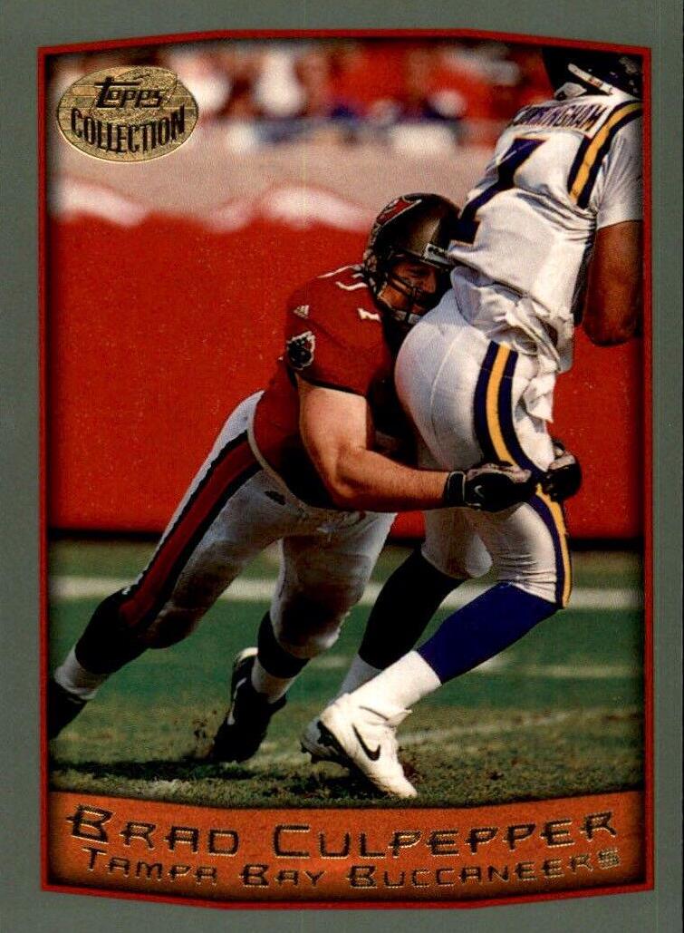 Brad Culpepper #17 Football Cards 1999 Topps