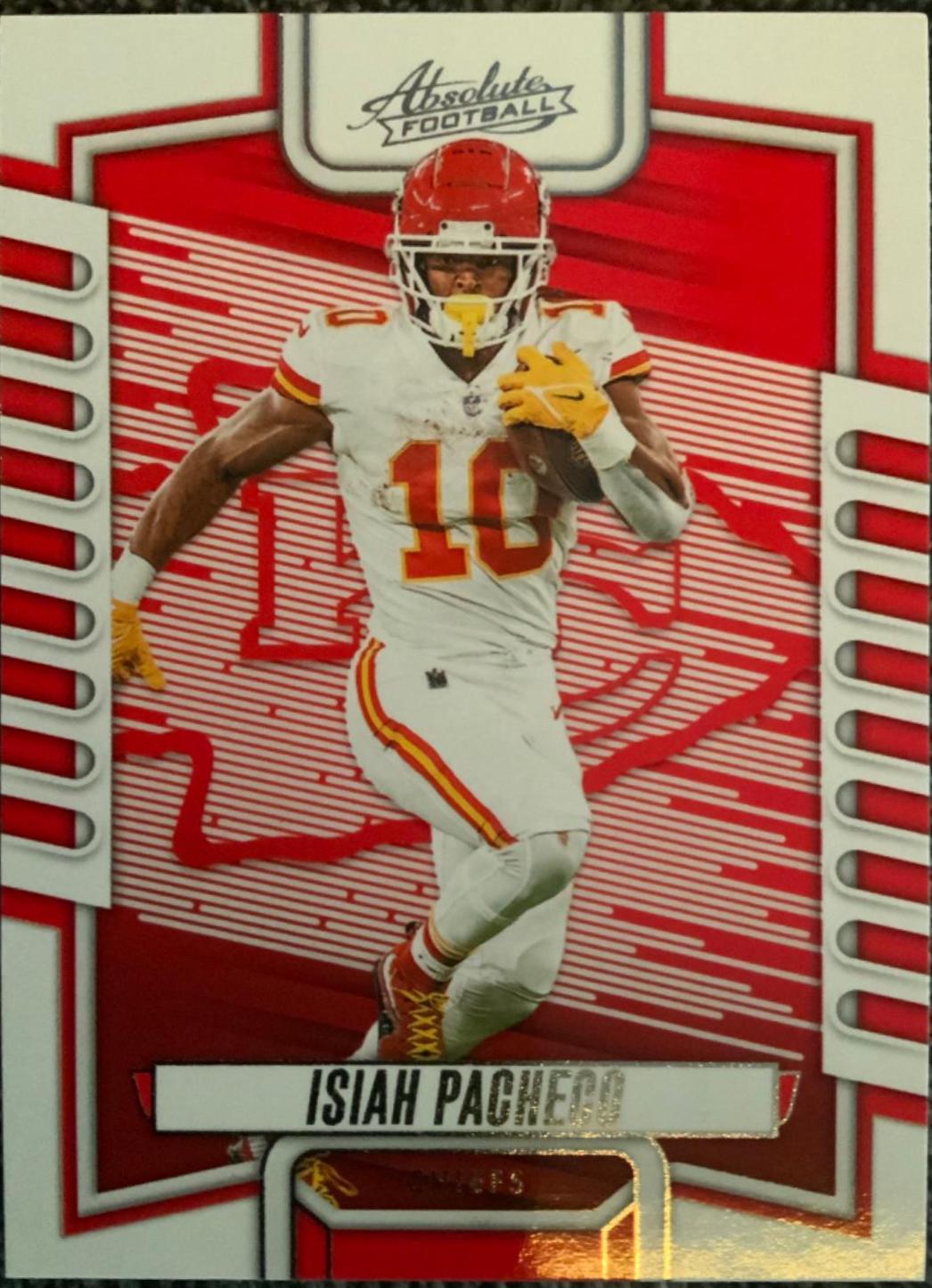 Isiah Pacheco #53 Football Cards 2023 Panini Absolute