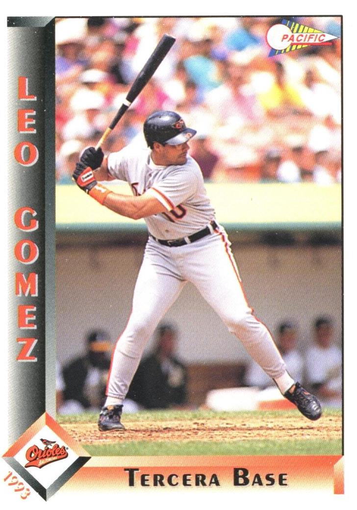 Leo Gomez #17 Baseball Cards 1993 Pacific Spanish