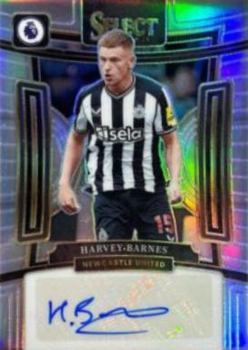 Harvey Barnes #2 Soccer Cards 2023 Panini Select Premier League Signatures