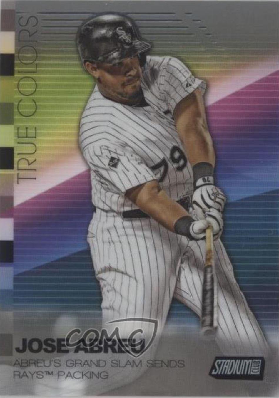 Jose Abreu #TCA-JA Baseball Cards 2015 Stadium Club True Colors