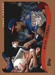 Brian Jordan #28 Baseball Cards 2002 Topps Opening Day Prices