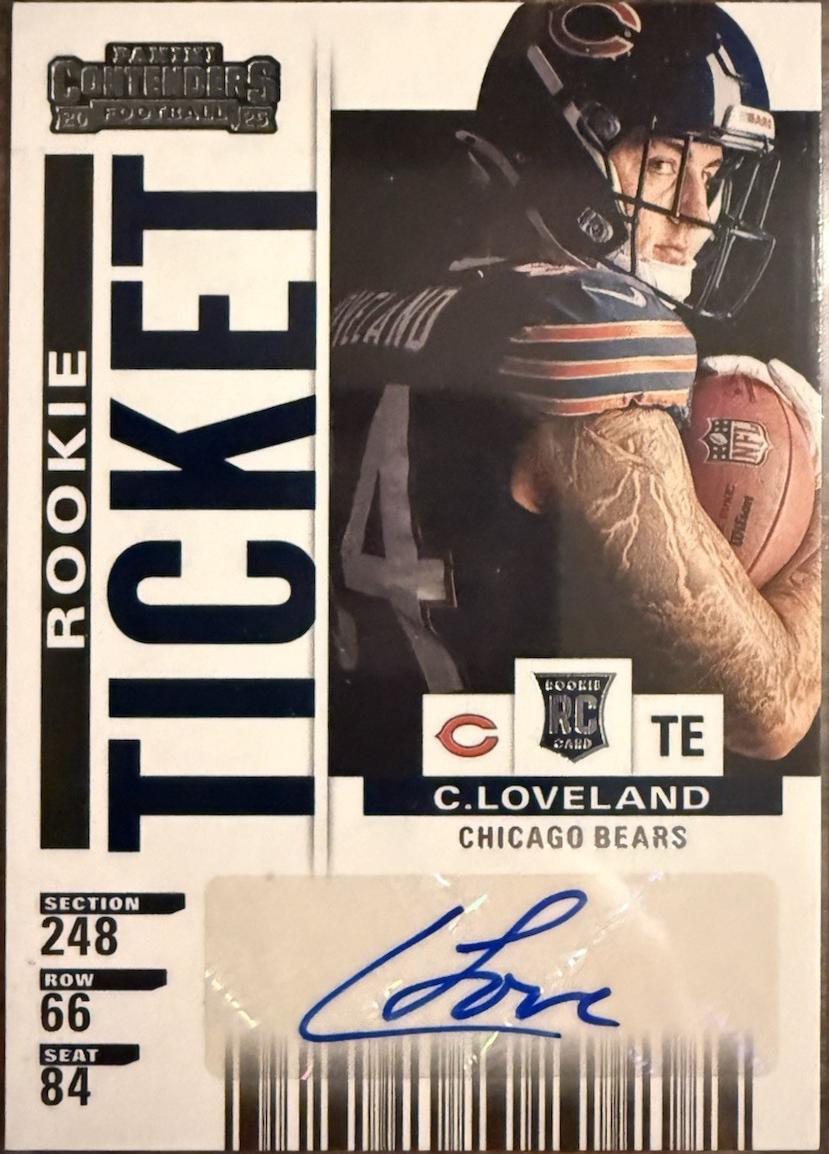 Colston Loveland #2 Prices | 2025 Panini Select Contenders Rookie