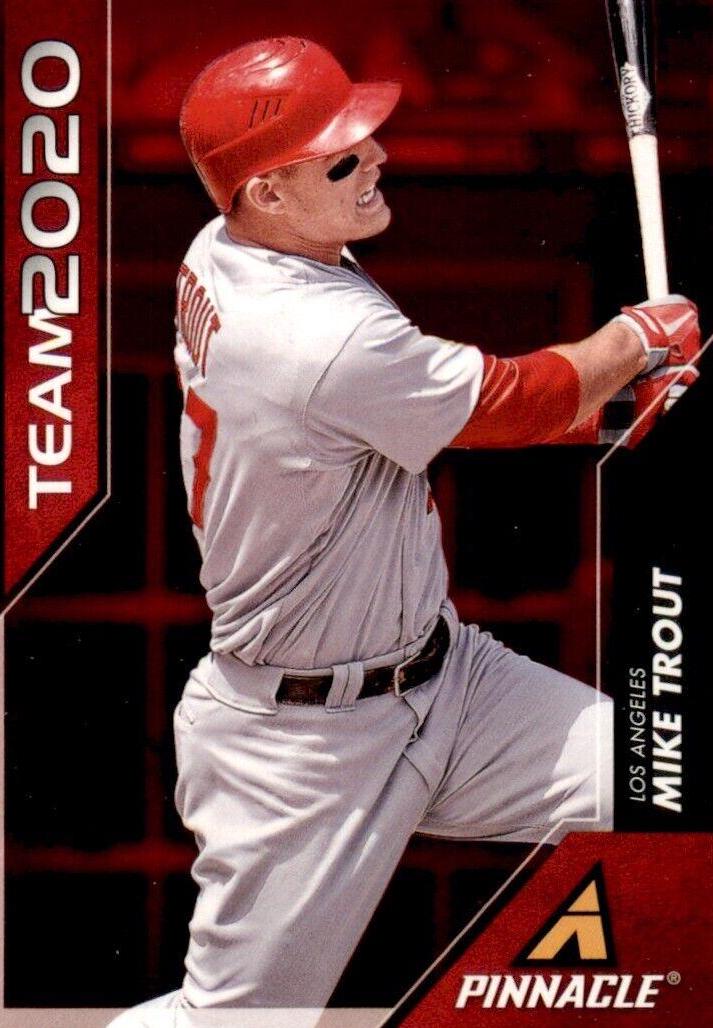 Mike Trout #T5 Baseball Cards 2013 Panini Pinnacle Team 2020