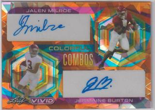 Jalen Milroe, Jermaine Burton