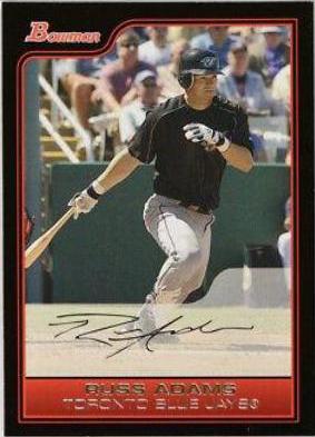 Russ Adams #18 Baseball Cards 2006 Bowman