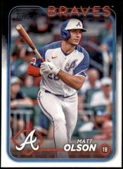 Matt Olson #350 Baseball Cards 2024 Topps Prices