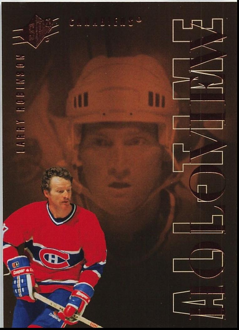 Larry Robinson #ATG-RO Hockey Cards 2024 SPx All-Time Holoview