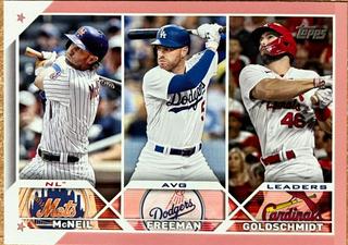 Paul Goldschmidt, Freddie Freeman, Jeff McNeil