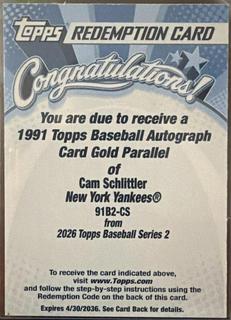 Cam Schlittler