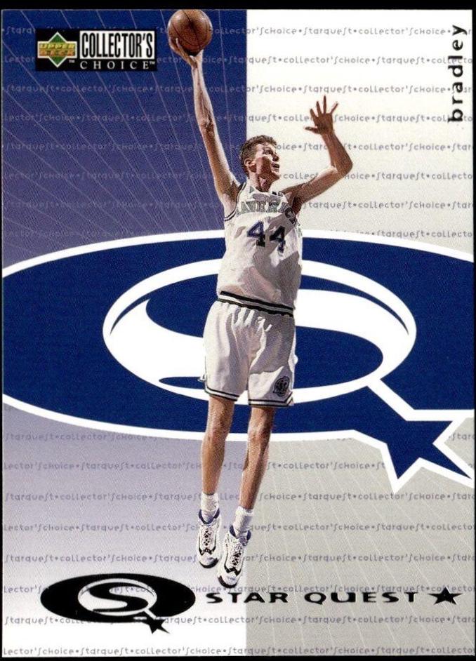 Shawn Bradley #SQ15 Basketball Cards 1997 Collector's Choice Starquest