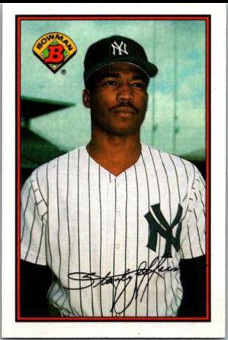 Stan Jefferson #180 Baseball Cards 1989 Bowman