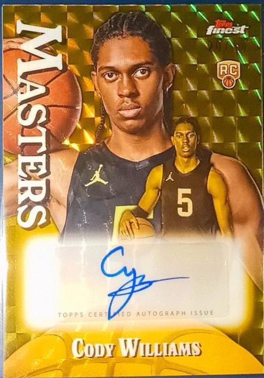 Cody Williams [Gold Refractor] #MA-CW