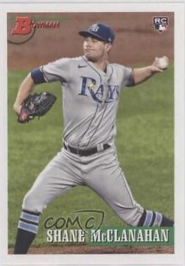 Shane McClanahan #10 Baseball Cards 2021 Bowman Heritage