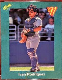 Ivan Rodriguez #T78 Baseball Cards 1991 Classic Four Sport