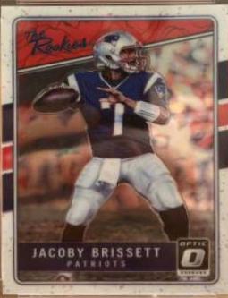 Jacoby Brissett #9 Football Cards 2016 Panini Donruss Optic the Rookies